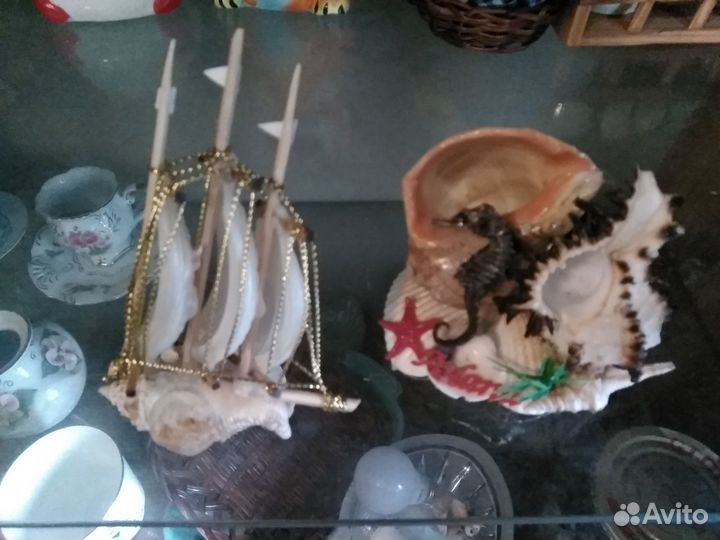 Изделия из морских раковин, 2шт