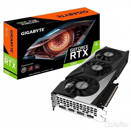 Видеокарта gigabyte GeForce RTX 3060 gaming OC (LH