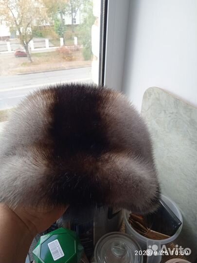 Шапка норковая женская 57-58