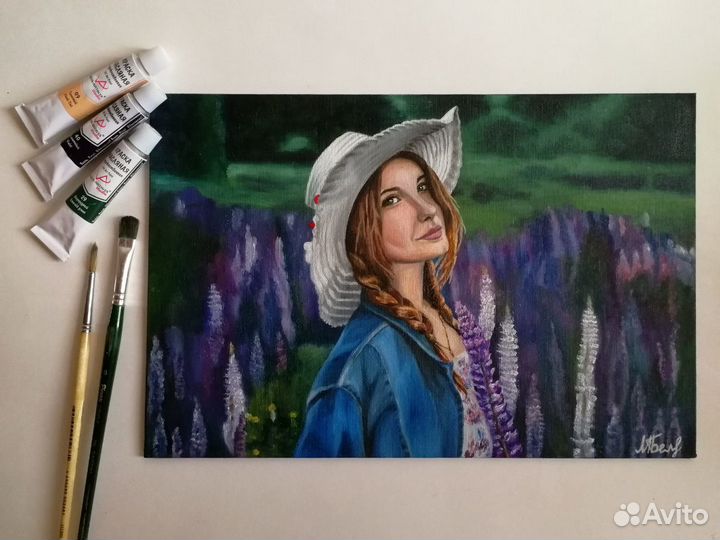 Портреты/картины маслом на заказ