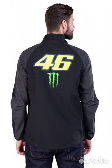 VR46 Softshell Dual Jacket Black