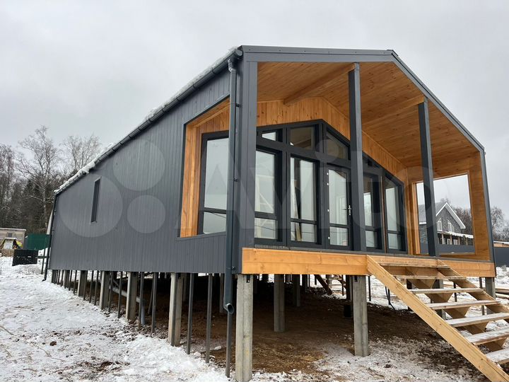 Дом 90 м² на участке 7 сот.