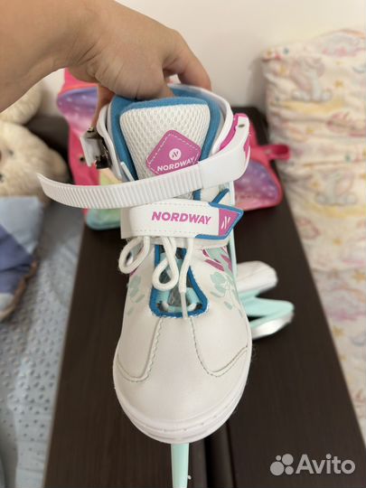 Коньки фигурные детские Nordway р. 31-36