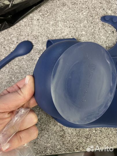 Детская силиконовая посуда