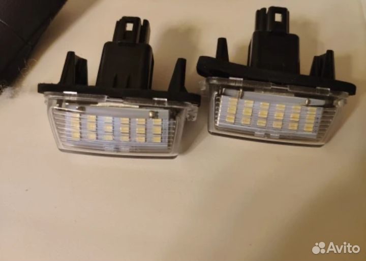 Подсветка номера Toyota