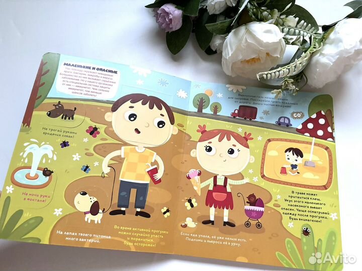 Детская книга с окошками Иммунитет