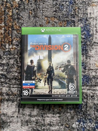 Игра для приставки xbox one Division 2