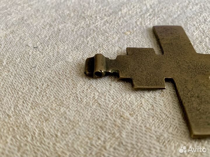 Крест нательный, 18 век, редкий, большой