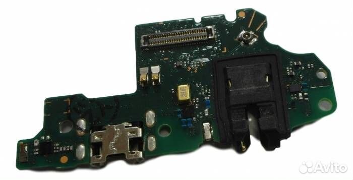 Шлейф Honor 10 Lite/P Smart 2019 (плата) + разъем