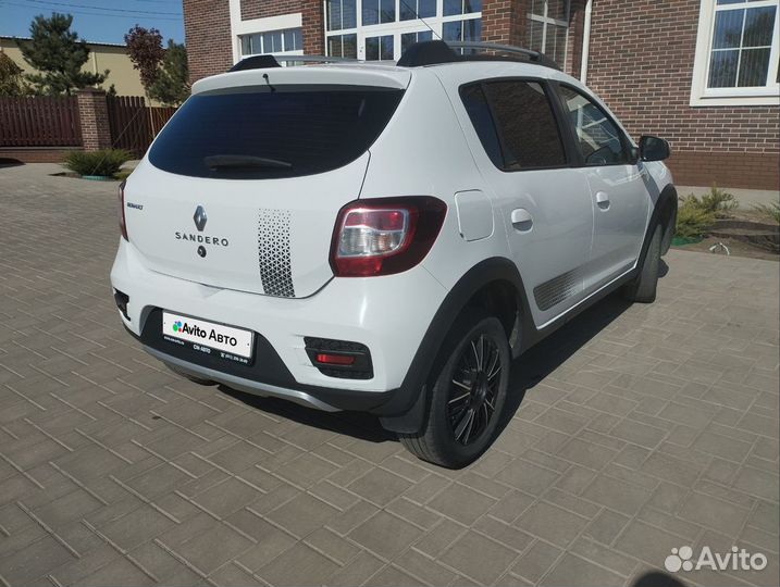 Renault Sandero Stepway 1.6 МТ, 2017, 155 000 км