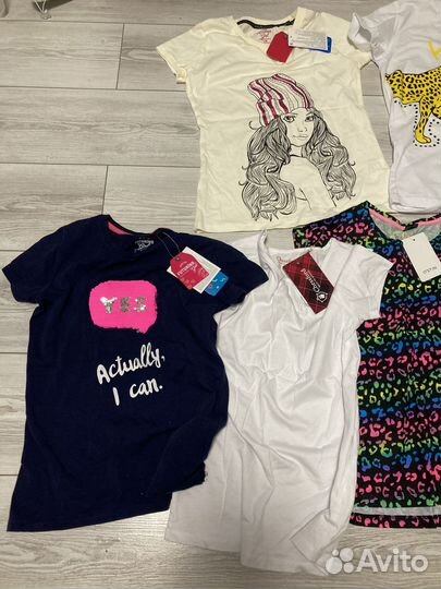 Футболки и лосины для девочки