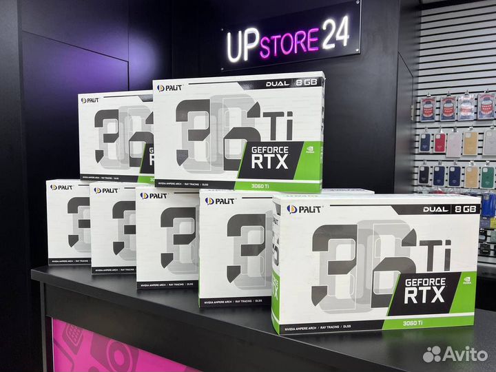 Видеокарта Palit GeForce RTX 3060 Ti Dual 8G