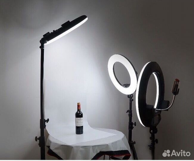 Кольцевая лампа для наращивания ресниц