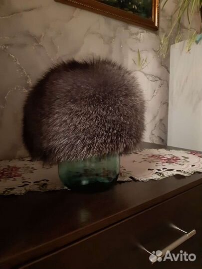 Шапка песец