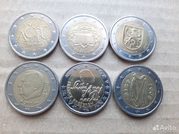 Монеты Евро