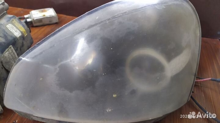 Передние фары на priora 1