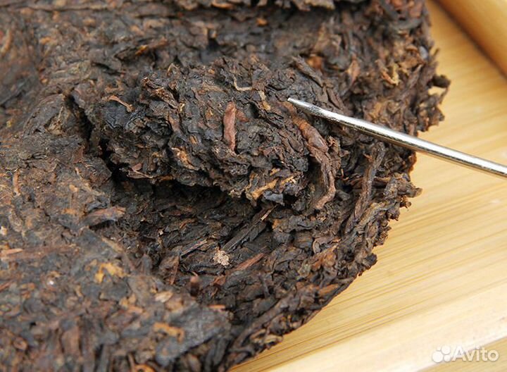 Чай Шу Пуэр Мэн Хай Ци Цзы Бин, 357 гр., 2013 год