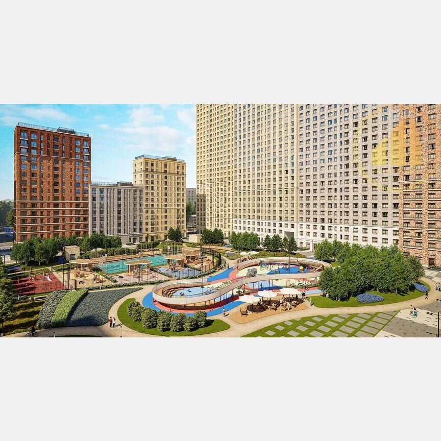 Квартира-студия, 28 м², 3/40 эт.