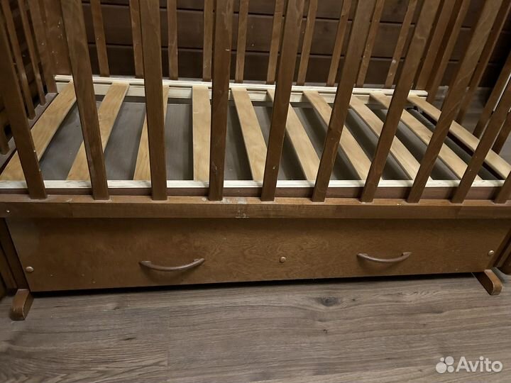 Детская кроватка Можга с матрасом