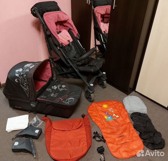 Cybex Callisto 2 в 1 со множеством аксессуаров