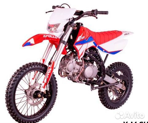 Питбайк apollo RFZ start 125LE 17/14 tumen