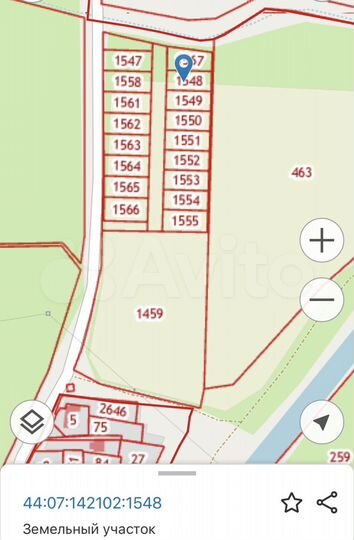 Участок 10,3 сот. (ИЖС)