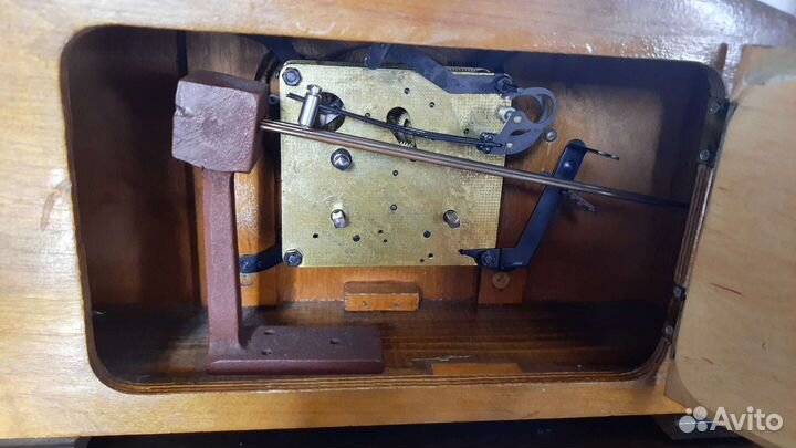 Настольные каминные часы Весна