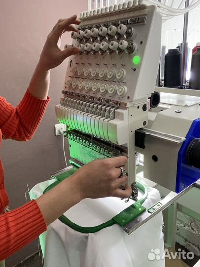 Обучение машинной вышивки