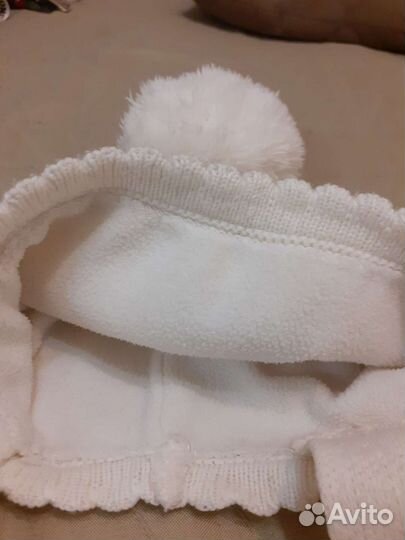 Шапка для девочки на 3-5 лет