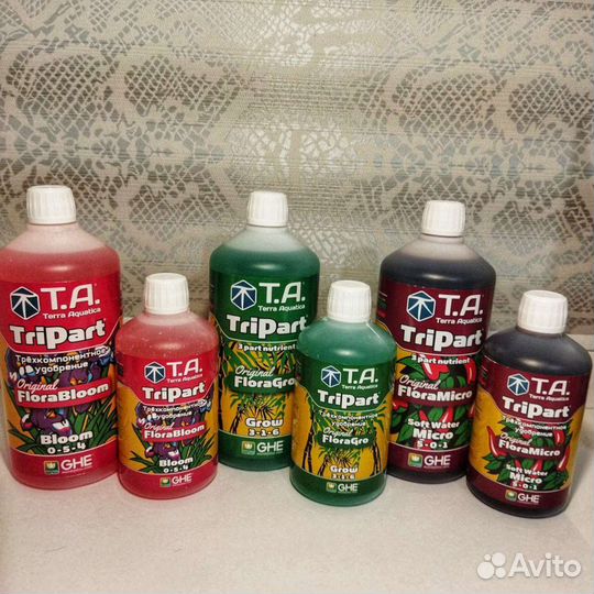 Удобрения Terra Aquatica (GHE)