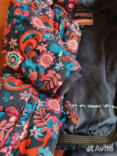 Зимний комбинезон для девочки