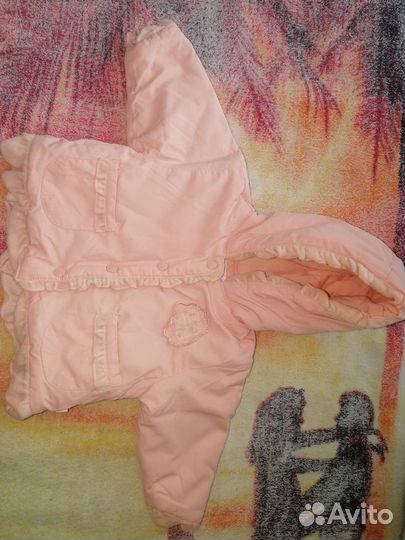 Куртка для девочки 62-68