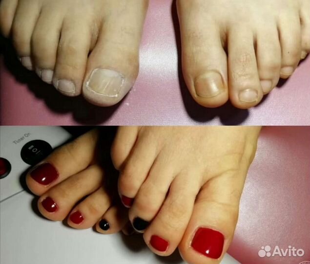 Маникюр педикюр на дому