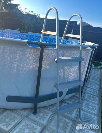 Каркасный бассейн 366х100 с комплектом