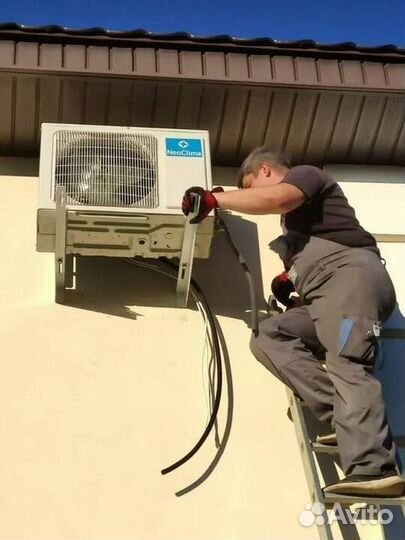 Установка монтаж и демонтаж кондиционеров