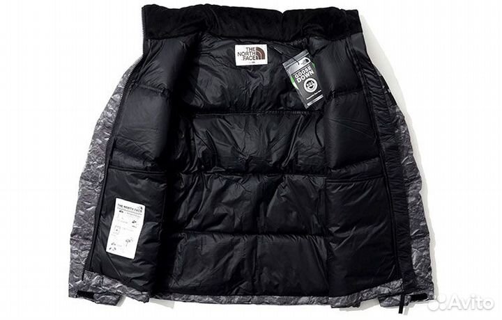 THE north face Down Jacket Unisex Black (L)(16)