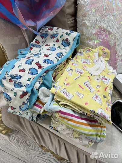 Детские вещи пакетом 56 62