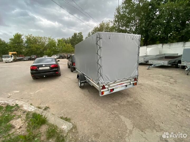 Прицеп 17.022 с тентом аэро 150см. Для снаряжения