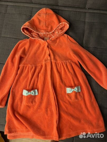 Пляжный халат для девочки