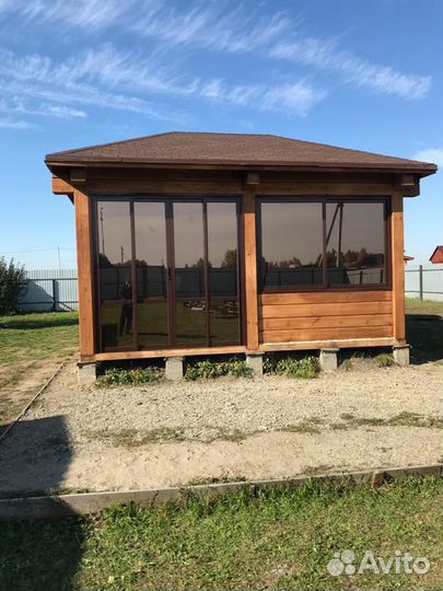 Окна для беседки