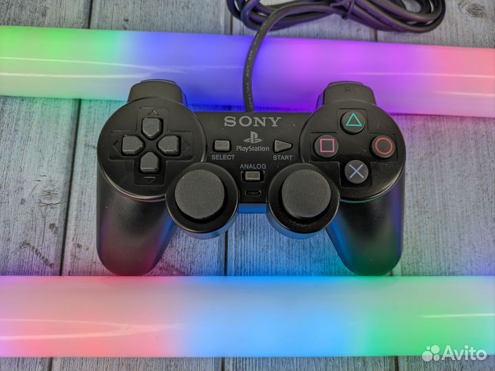 Джойстик Sony для PS2 проводной