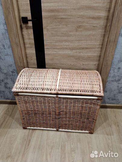 Короба и корзины плетёные из лозы