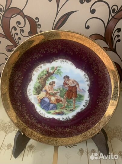 Тарекла декоративная с античной сценой