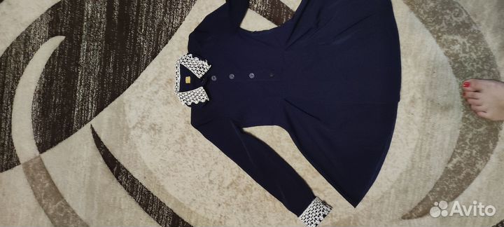 Школьная форма для девочки 122 128 синяя