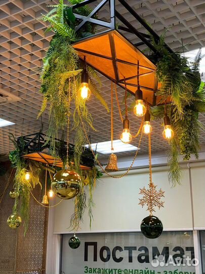 Искусственная зелень. Озеленение. Мох. Фитостена