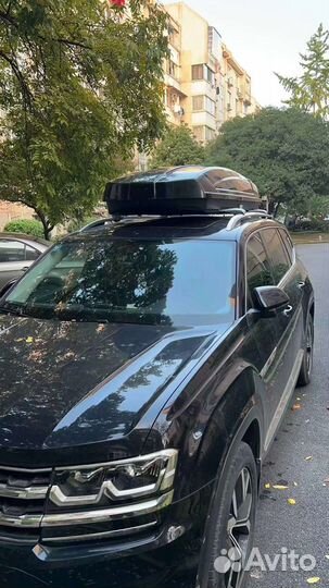 Бокс на крышу kramco WP30023 850л 224x92x41