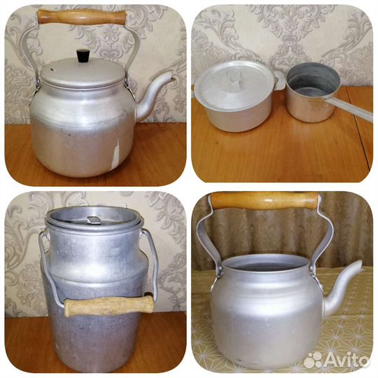 Набор посуды из алюминия