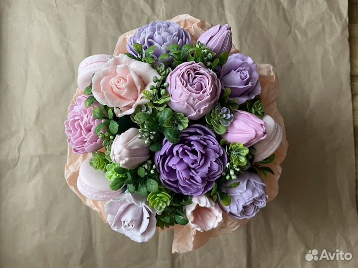 Букет из мыла