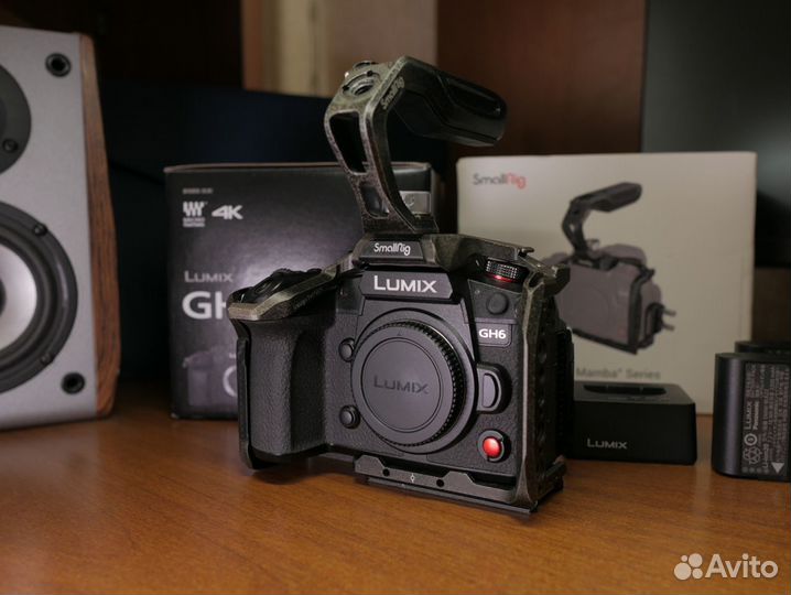 Lumix GH6 - клетка Smallrig - 2 аккума