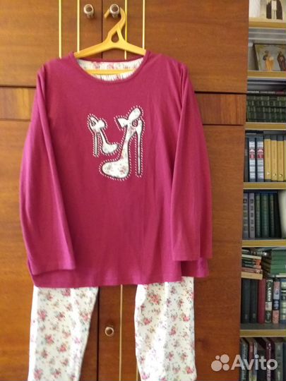 Домашние костюмы б/у, размер 48-50